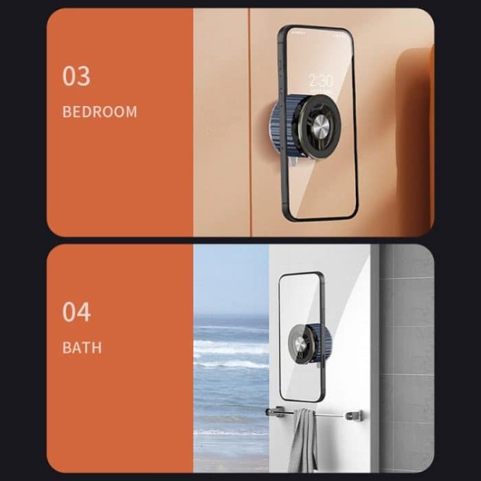 BDK102 Vacuum Adsorption Magnetic Folding Car Phone Holder, BDK102 – Bild 11