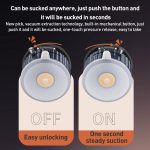 BDK102 Vacuum Adsorption Magnetic Folding Car Phone Holder, BDK102 – Bild 9