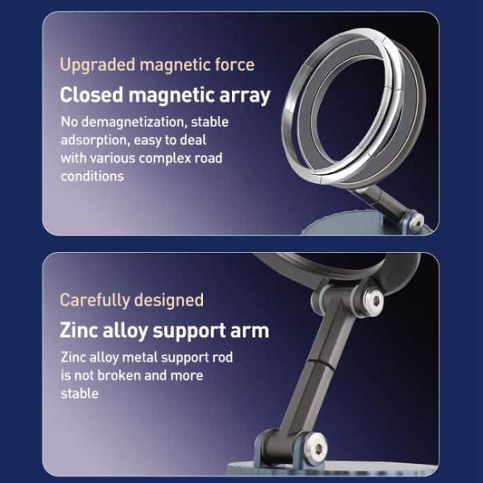 BDK103 Vacuum Adsorption Magnetic Folding Car Phone Holder, BDK103 – Bild 3