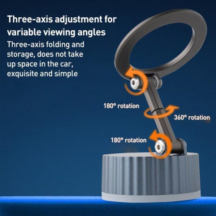 BDK104 Vacuum Adsorption Magnetic Folding Car Phone Holder, BDK104 – Bild 5