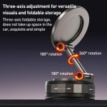 CCT30-2F Rotating Vacuum Adsorption Magnetic Car Phone Holder, CCT30-2F – Bild 4