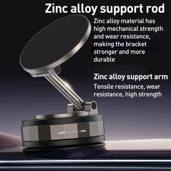CCT30-2F Rotating Vacuum Adsorption Magnetic Car Phone Holder, CCT30-2F – Bild 5