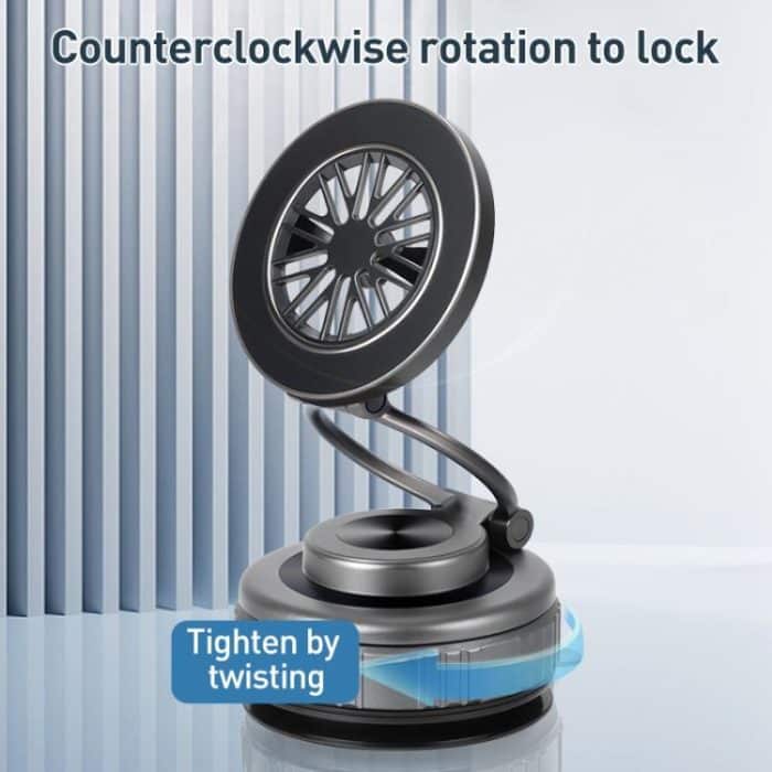 G511 Three-axis Folding Vacuum Adsorption Magnetic Car Phone Holder, G511 – Bild 5