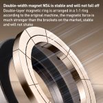 G512 Three-axis Folding Vacuum Adsorption Magnetic Car Phone Holder, G512 – Bild 4