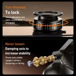 G712 Three-axis Folding Vacuum Adsorption Magnetic Car Phone Holder, G712 – Bild 3