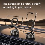 G712 Three-axis Folding Vacuum Adsorption Magnetic Car Phone Holder, G712 – Bild 7