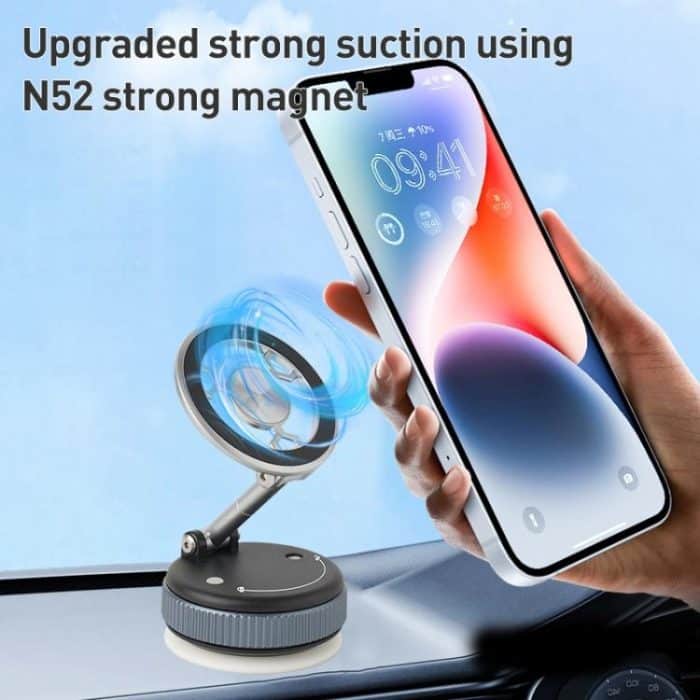 XZK103 Folding Vacuum Adsorption Magnetic Car Phone Holder, XZK103 – Bild 2