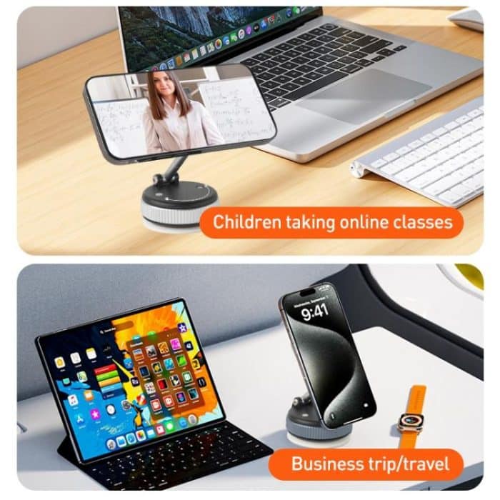 XZK103 Folding Vacuum Adsorption Magnetic Car Phone Holder, XZK103 – Bild 7