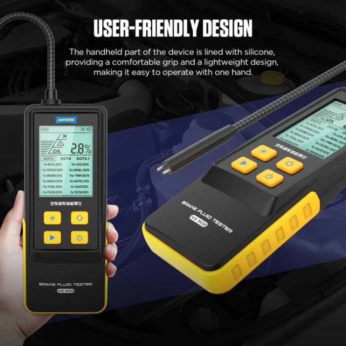 AUTOOL AS502 Digital Display Intelligent Car Brake Fluid Tester Water Content Testing, AS502 – Bild 5