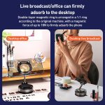 J33 Vacuum Adsorption Magnetic Car Phone Holder, J33 (Black), J33 (White) – Bild 10