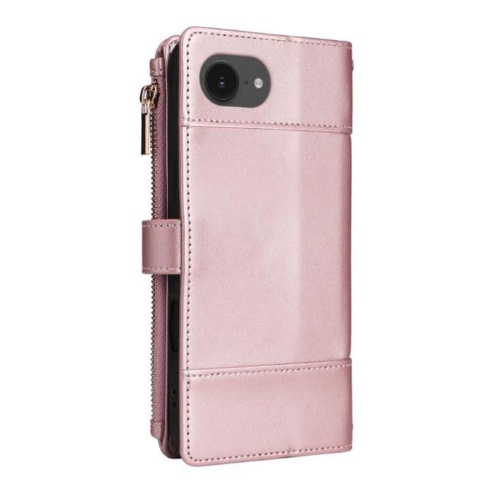 Crossbody Strap RFID Blocking Zipper Wallet Leather Phone Case, For iPhone 16e, For iPhone 16 Pro Max, For iPhone 16 Pro, For iPhone 16 Plus – Bild 3