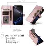 Crossbody Strap RFID Blocking Zipper Wallet Leather Phone Case, For iPhone 15, For iPhone 14 Plus, For iPhone 14 / 13, For iPhone 14 Pro – Bild 5