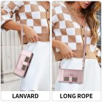 Crossbody Strap RFID Blocking Zipper Wallet Leather Phone Case, For iPhone 14 Pro Max, For iPhone 13 Pro Max, For iPhone 13 Pro, For iPhone 12 / 12 Pro – Bild 7