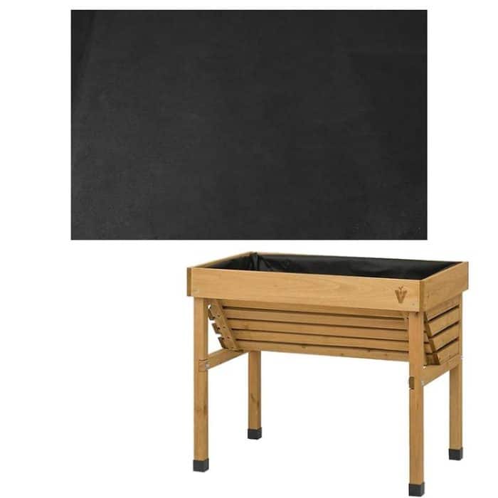 EDA008161301.jpg Outdoor Raised Bed Planting Liners Plant Grommet Non Woven Fabric Liners, 1.6 x 2.1m – Bild 1