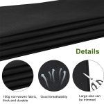 Outdoor Raised Bed Planting Liners Plant Grommet Non Woven Fabric Liners, 1.6 x 2.1m – Bild 3