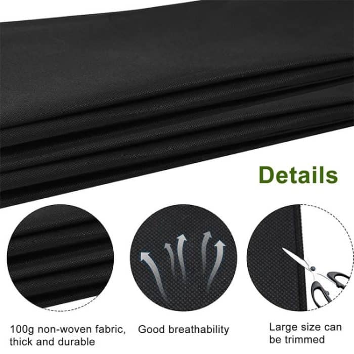 Outdoor Raised Bed Planting Liners Plant Grommet Non Woven Fabric Liners, 1.6 x 2.1m – Bild 3