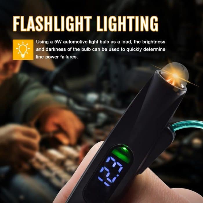 Vgate VT100 Auto Multifunktionaler Stromkreistester Spannungsprüfstift – Bild 3