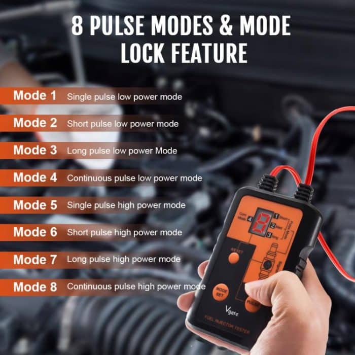 Vgate VT200 12V Auto-Injektor-Tester – Bild 5