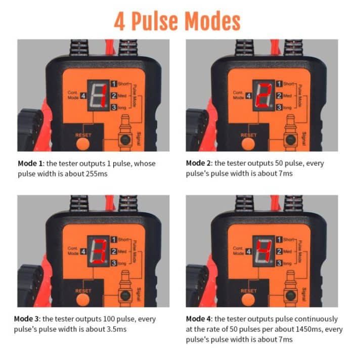 Vgate VT200 12V Auto-Injektor-Tester – Bild 7