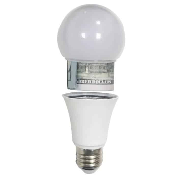 Creative Light Bulb Piggy Bank Cash Medicine Storage Box, Light Bulb – Bild 4