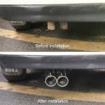 Car Modified Stainless Steel Exhaust Pipe Tail Throat, For Bora 2002-2008 – Bild 2