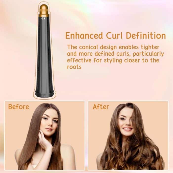 Long Conical Curling Iron Accessories For Dyson Airwrap HS01/ HS05 / HS08 – Bild 5
