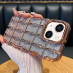 Wavy Texture Gradient Glitter Paper TPU Phone Case, For iPhone 14 Plus, For iPhone 14, For iPhone 14 Pro, For iPhone 14 Pro Max