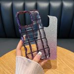 Wavy Texture Gradient Glitter Paper TPU Phone Case, For iPhone 15 Pro Max, For iPhone 15 Pro, For iPhone 15 Plus, For iPhone 15 – Bild 3