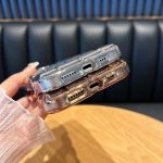 Wavy Texture Gradient Glitter Paper TPU Phone Case, For iPhone 15 Pro Max, For iPhone 15 Pro, For iPhone 15 Plus, For iPhone 15 – Bild 5