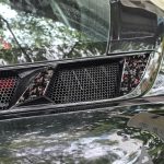 6pcs/Set Forged Gold Foil Carbon Fiber Car Engine Side Vents Decorative Sticker for Chevrolet Corvette C8 2020-, Left and Right Driver, Engine Side Vents – Bild 3