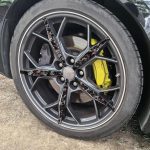 20pcs/Set Forged Gold Foil Carbon Fiber Car Wheels Decorative Sticker for Chevrolet Corvette C8 2020-, Left and Right Driver, Wheels – Bild 3