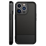 Carbon Fiber Series Fine Hole TPU Phone Case, For iPhone 12 Pro Max, For iPhone 12 Pro – Bild 5