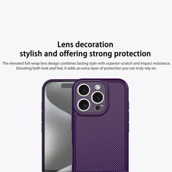 Carbon Fiber Series Fine Hole TPU Phone Case, For iPhone 12 Pro Max, For iPhone 12 Pro – Bild 3