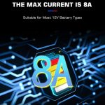 CAT-280 2 in 1 Car Battery Charger & Color Screen Battery Tester, US Plug – Bild 8