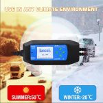 CAT-280 2 in 1 Car Battery Charger & Color Screen Battery Tester, US Plug – Bild 9