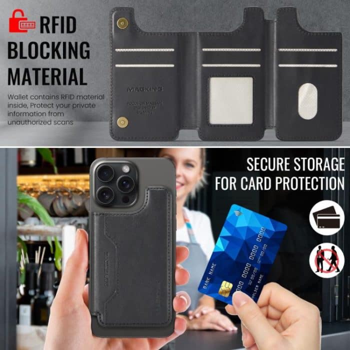 DG.MING MAGKING-K3 Series MagSafe RFID Card Bag – Bild 6