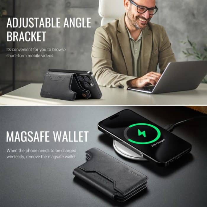 DG.MING MAGKING-K3 Series MagSafe RFID Card Bag – Bild 7