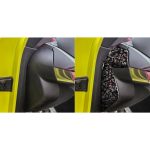 4pcs/Set Forged Gold Foil Carbon Fiber Car Front Slot Decorative Sticker for Chevrolet Corvette C8 2020-, Left and Right Driver, Front Slot – Bild 5