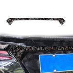 Forged Gold Foil Carbon Fiber Car Trunk Decorative Sticker for Chevrolet Corvette C8 2020-, Left and Right Driver, Trunk