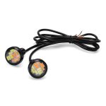 10 Stück 23 mm 12 LEDs SMD-4014 DC9–80 V Motorrad Eagle Eye Licht, 12LEDs SMD-4014, 12LEDs SMD-4014(White Light) – Bild 2