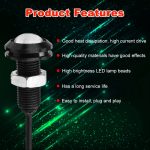 10 Stück 23 mm 12 LEDs SMD-4014 DC9–80 V Motorrad Eagle Eye Licht, 12LEDs SMD-4014, 12LEDs SMD-4014(White Light) – Bild 6