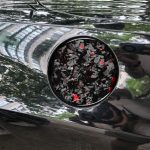 Forged Gold Foil Carbon Fiber Car Fuel Tank Cap Decorative Sticker for Chevrolet Corvette C8 2020-, Left and Right Driver, Fuel Tank Cap – Bild 4