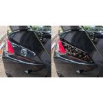 4pcs/Set Forged Gold Foil Carbon Fiber Car Taillight Sides Decorative Sticker for Chevrolet Corvette C8 2020-, Left and Right Driver, Taillight Sides – Bild 5