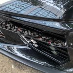 2pcs/Set Forged Gold Foil Carbon Fiber Car Front Sides Air Vents Decorative Sticker for Chevrolet Corvette C8 2020-, Left and Right Driver, Front Sides Air Vents – Bild 4