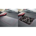 Forged Gold Foil Carbon Fiber Car Front Passenger Seat Panel Decorative Sticker for Chevrolet Corvette C8 2020-, Right Driver, Front Passenger Seat Panel, Right Driver – Bild 5