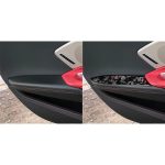 2pcs/Set Forged Gold Foil Carbon Fiber Car Inside Armrest Panel Decorative Sticker for Chevrolet Corvette C8 2020-, Left and Right Driver, Inside Armrest Panel – Bild 5