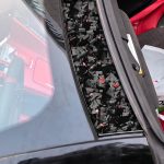 Forged Gold Foil Carbon Fiber Car Front Roof Decorative Sticker for Chevrolet Corvette C8 2020-, Left and Right Driver, Front Roof – Bild 4