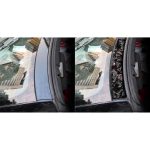 Forged Gold Foil Carbon Fiber Car Front Roof Decorative Sticker for Chevrolet Corvette C8 2020-, Left and Right Driver, Front Roof – Bild 5