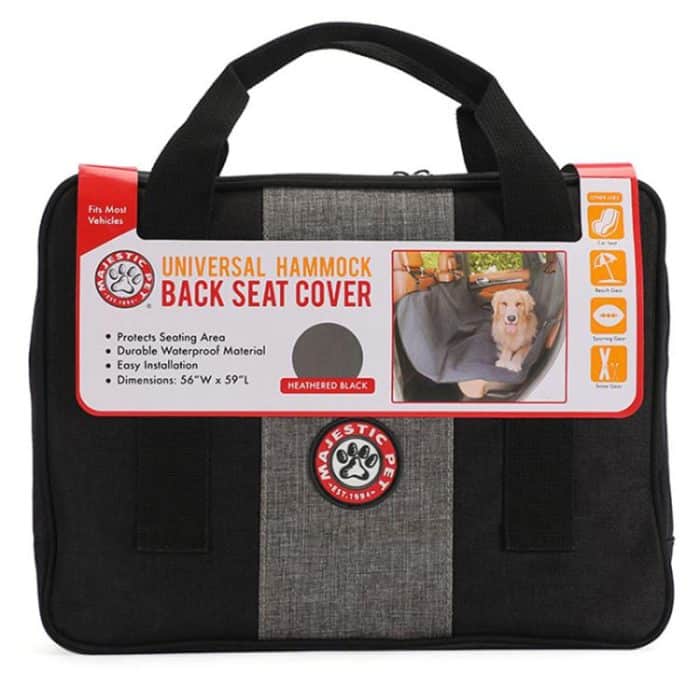 EDA008218001A.jpg Pet Car Back Seat Cover Oxford Cloth Waterproof Cushion – Bild 1