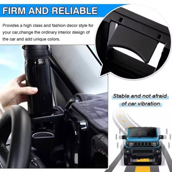 For Suzuki Jimny JB74 / JB64 2018- Car Air Outlet Water Cup Holder, Air Outlet Water Cup Holder – Bild 3